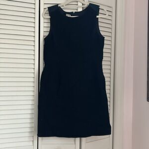 Gorgeous Armani Navy Blue textured winter dress